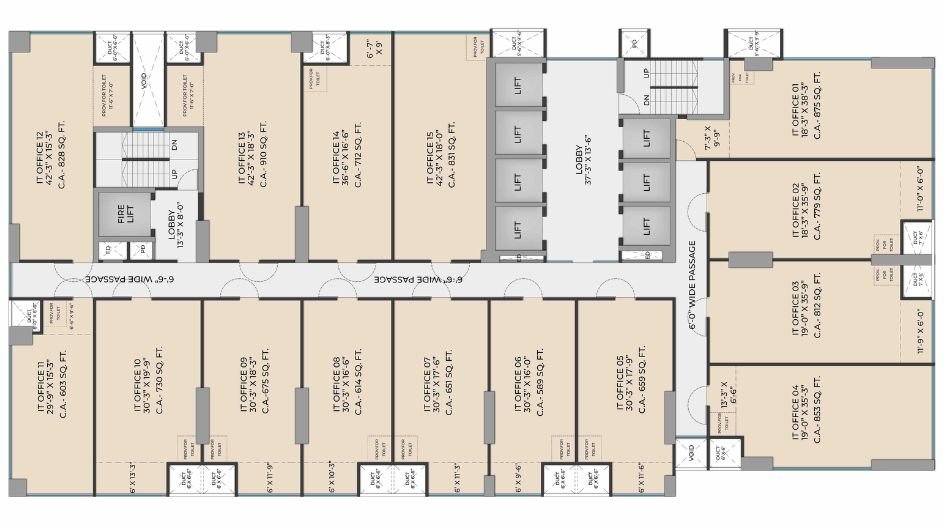 C30 -Square-Floor-Plan